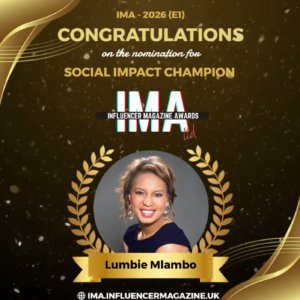 Lumbie Mlambo Nominated for ‘Social Impact Champion’ at IMA 2026