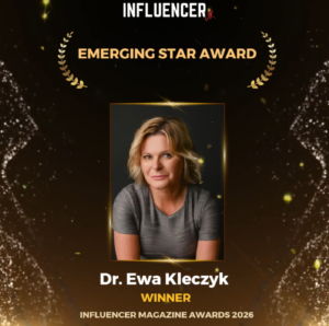 Dr. Ewa Kleczyk Wins ‘Emerging Star Award’ at Influencer Magazine Awards 2026
