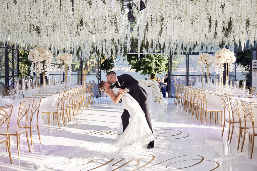 Romantic fairytale wedding