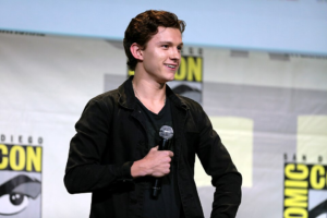 Tom Holland Assists Zendaya During Wardrobe Mishap at Los Angeles Event