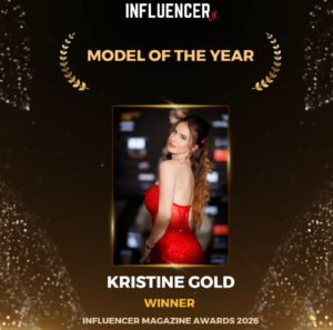 Kristine Gold Wins ‘Model of the Year’ at Influencer Magazine Awards 2026