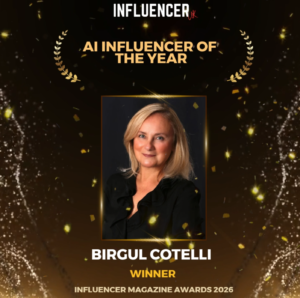 Dr. Birgul Cotelli Wins ‘AI Influencer of the Year’ at Influencer Magazine Awards 2026
